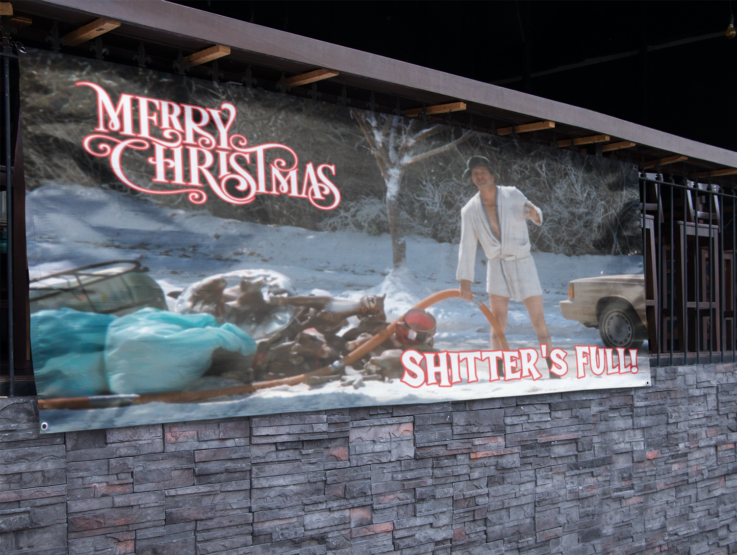 National Lampoon's Cousin Eddie (2.5ft x 5ft) Banner