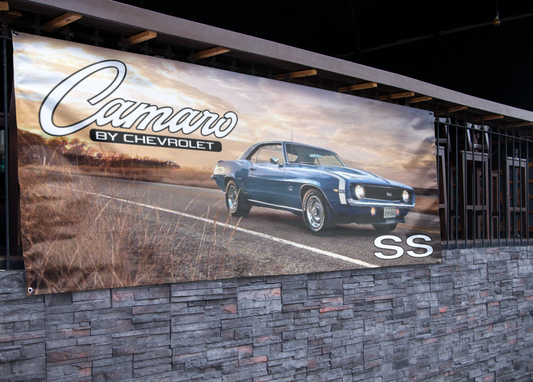 Classic Chevrolet Camaro SS Banner - 2.5ft x 5ft