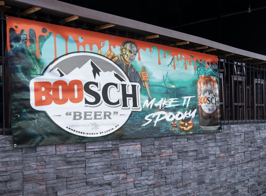 BOOsch Beer Halloween (2.5ft x 5ft) Banner