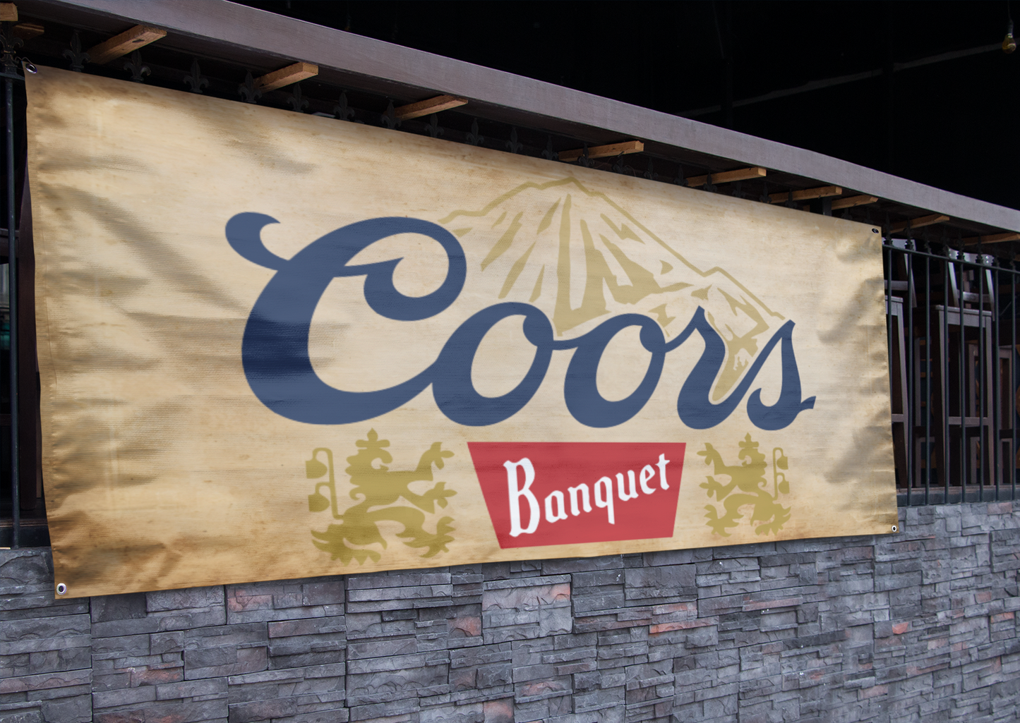 Coors Banquet (2.5ft x 5ft) Banner