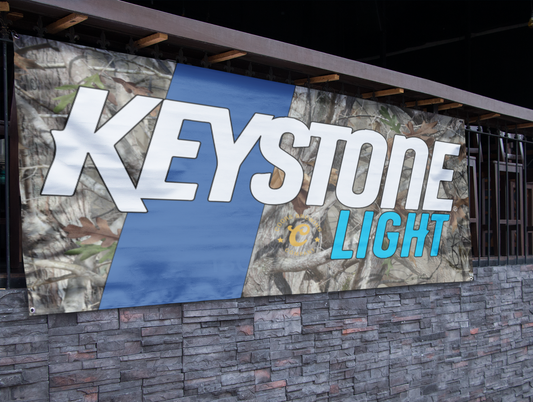 Keystone Light (2.5ft x 5ft) Beer Banner
