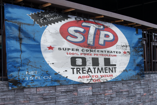 STP Oil Treatment (2.5ft x 5ft) Banner: